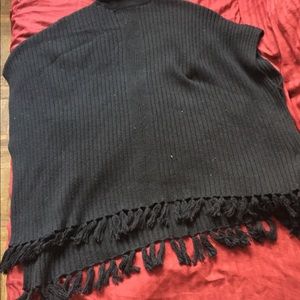 Turtle Neck cable cape NWT.